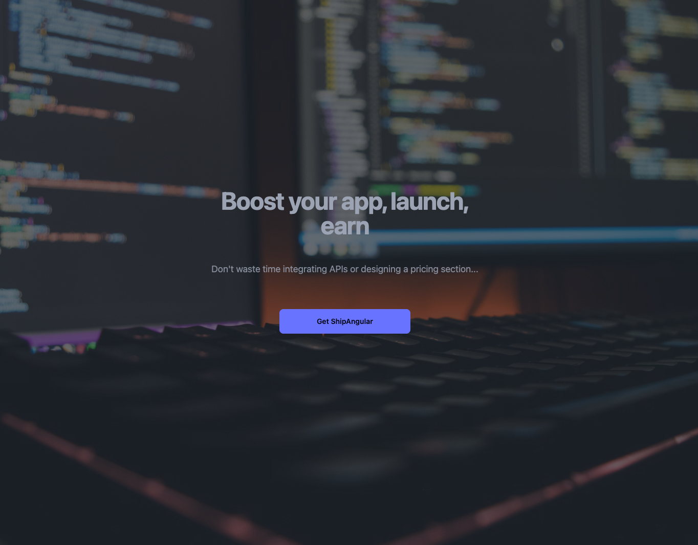 A CTA component for ShipAngular boilerplate